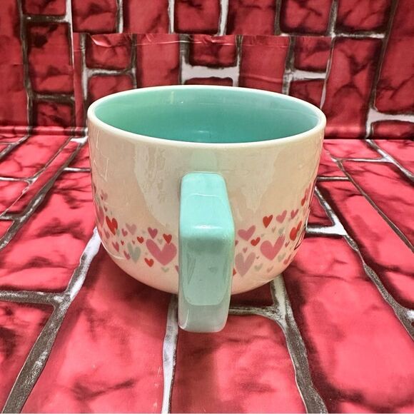 HALLMARK Valentine’s Peanuts Snoopy Hearts cards ceramic mug - Picture 2 of 8